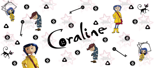 Coraline | 16oz Libbey Wrap | Hiccup Exclusive