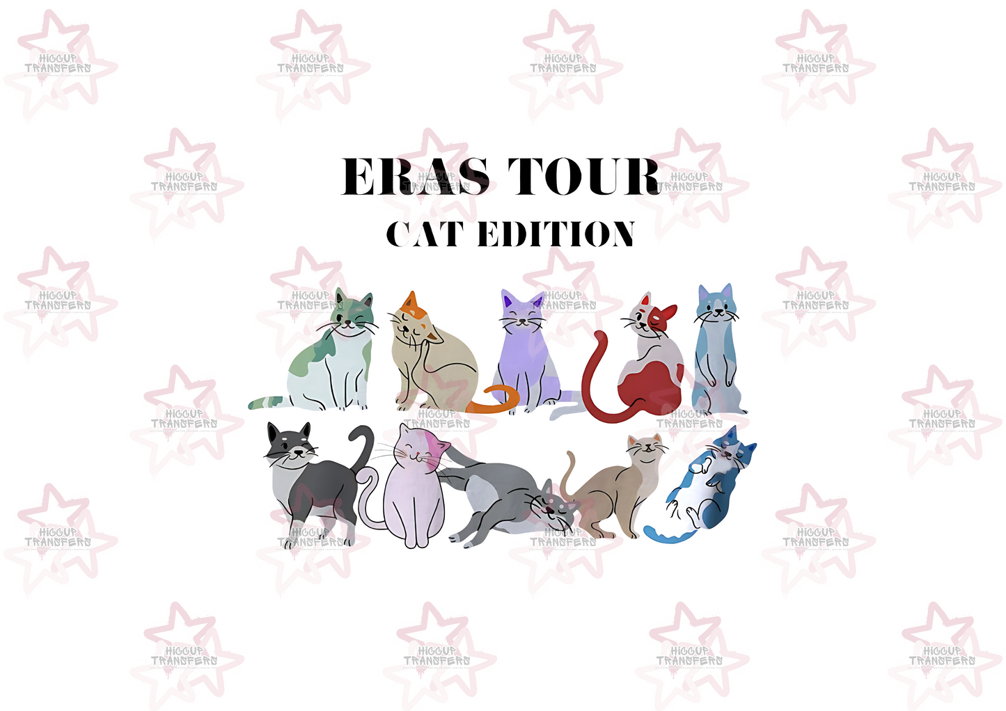 Eras Cats | DTF Transfer | Swiftie