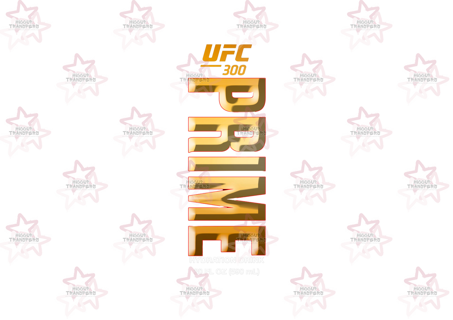 UFC PRIME | UVDTF 3” Decal