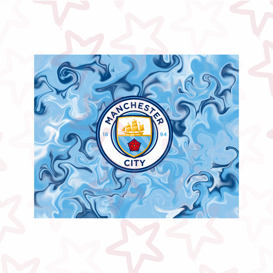 Manchester City | Sublimation Wrap 20oz Tumbler, 11oz Mug, 16oz Libbey | Hiccup Exclusive