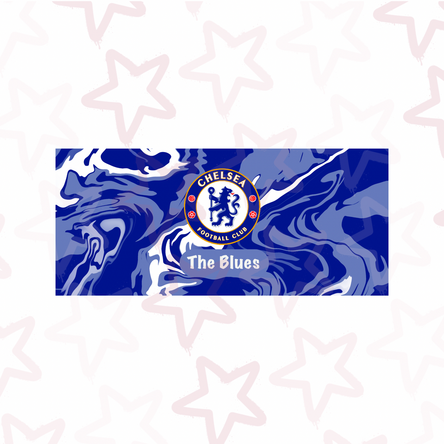 Chelsea The Blues | Sublimation Wrap 20oz Tumbler, 11oz Mug, 16oz Libbey | Hiccup Exclusive