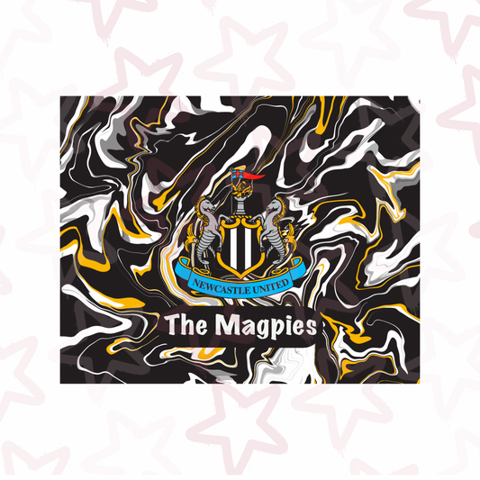 Newcastle United The Magpies | Sublimation Wrap 20oz Tumbler, 11oz Mug, 16oz Libbey | Hiccup Exclusive