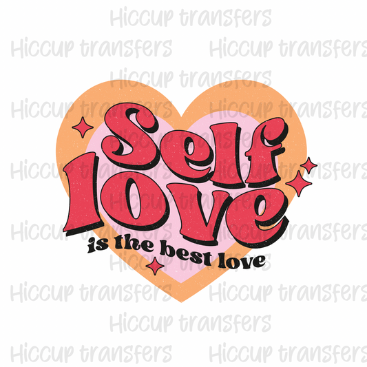 Self love dtf transfer