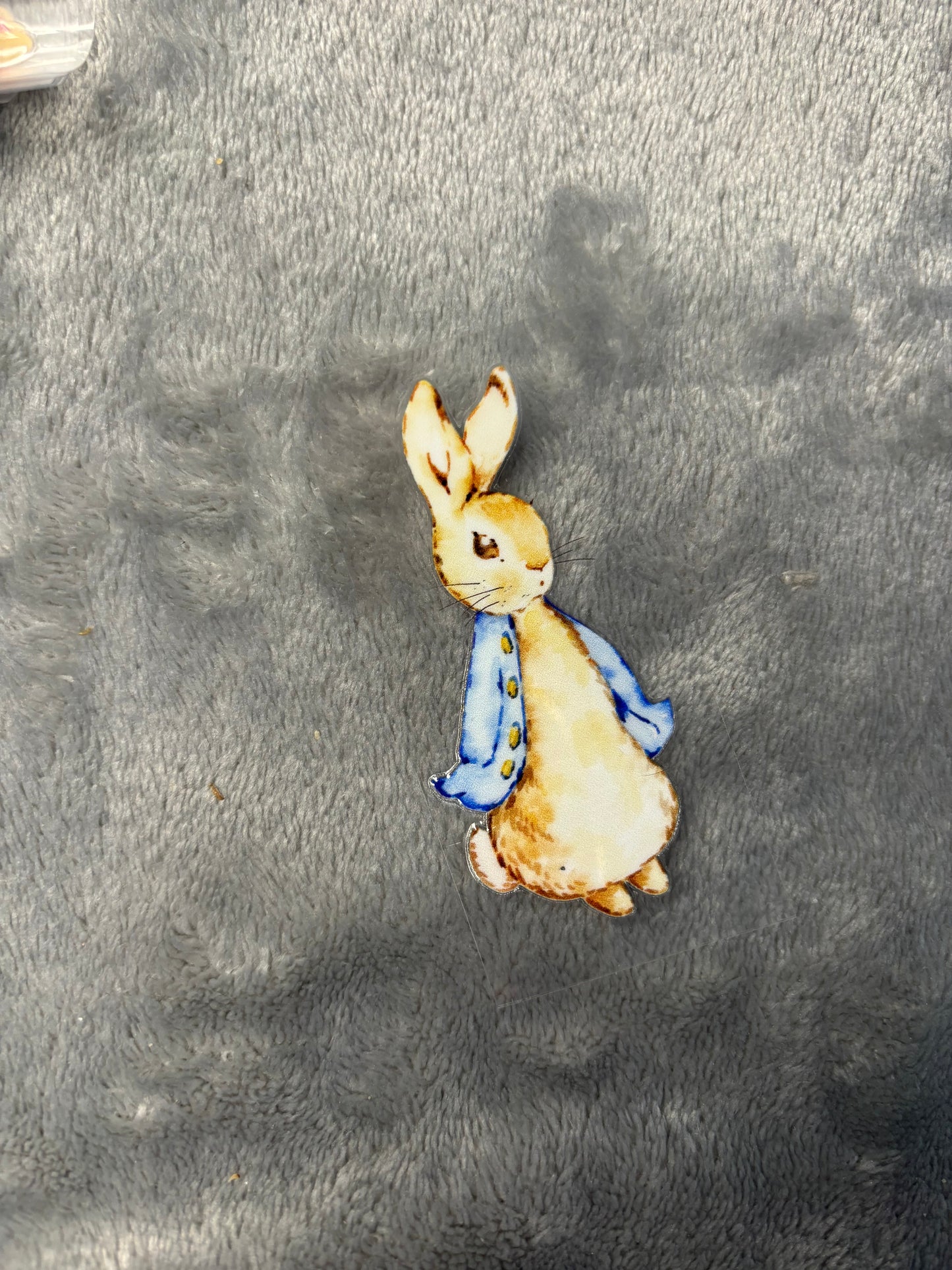 Blue Watercolour Rabbit | UVDTF 3” Decal | Easter | Ready To Ship