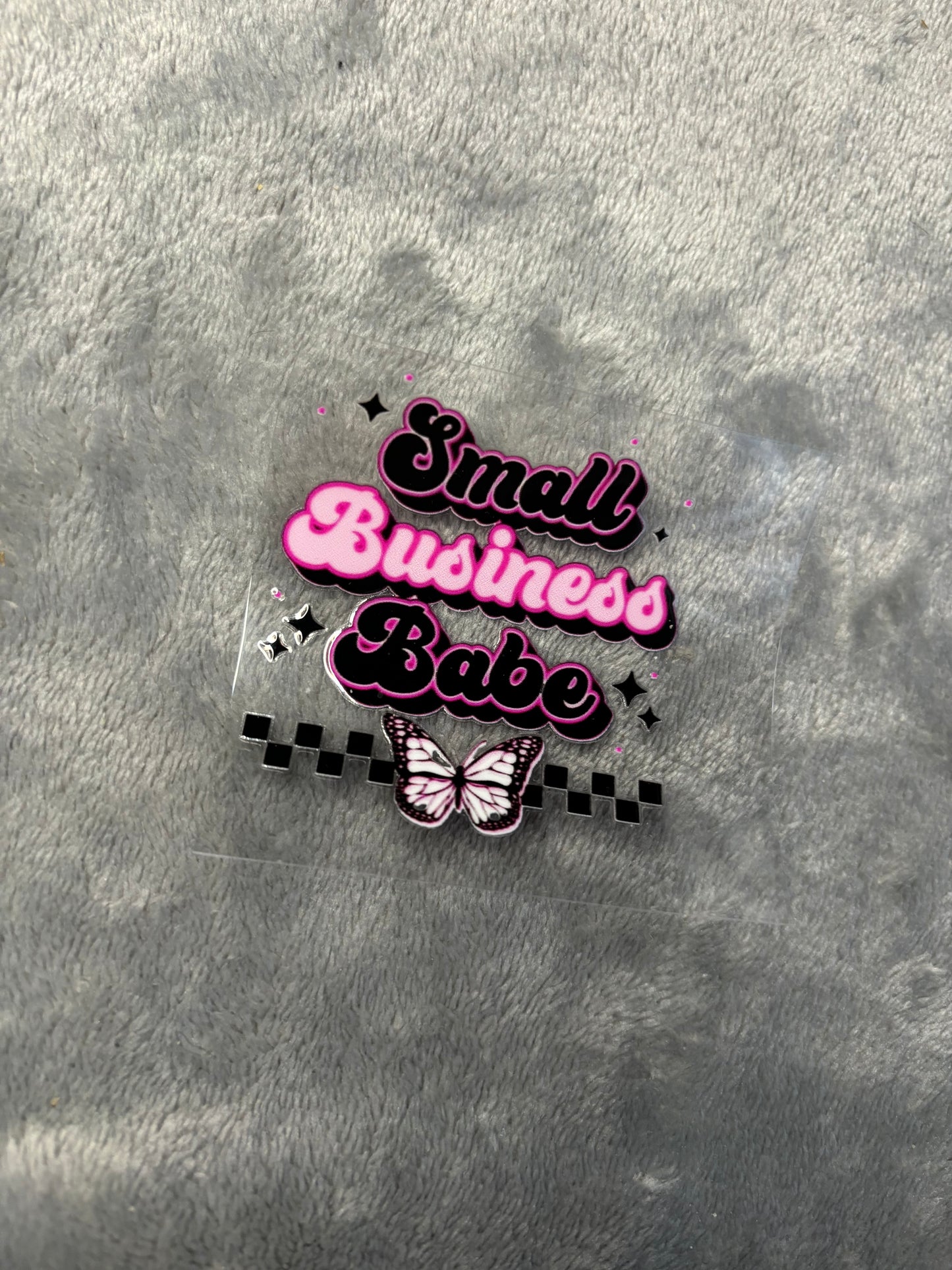 Small Business Babe | UVDTF 3” Decal | Ready To Ship