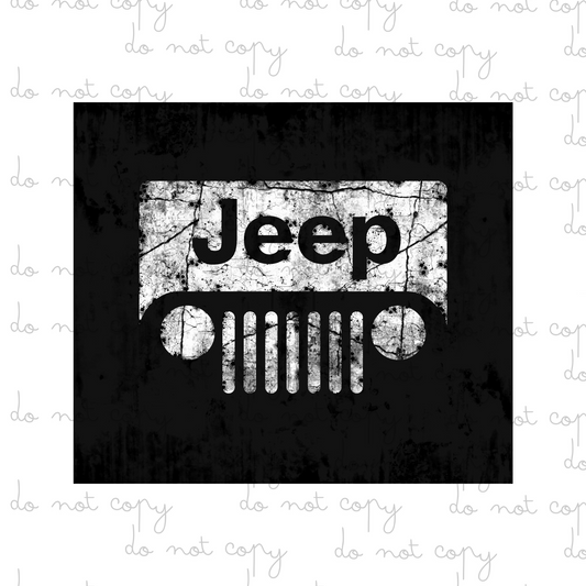 Jeep | 20oz Tumbler Sublimation Wrap