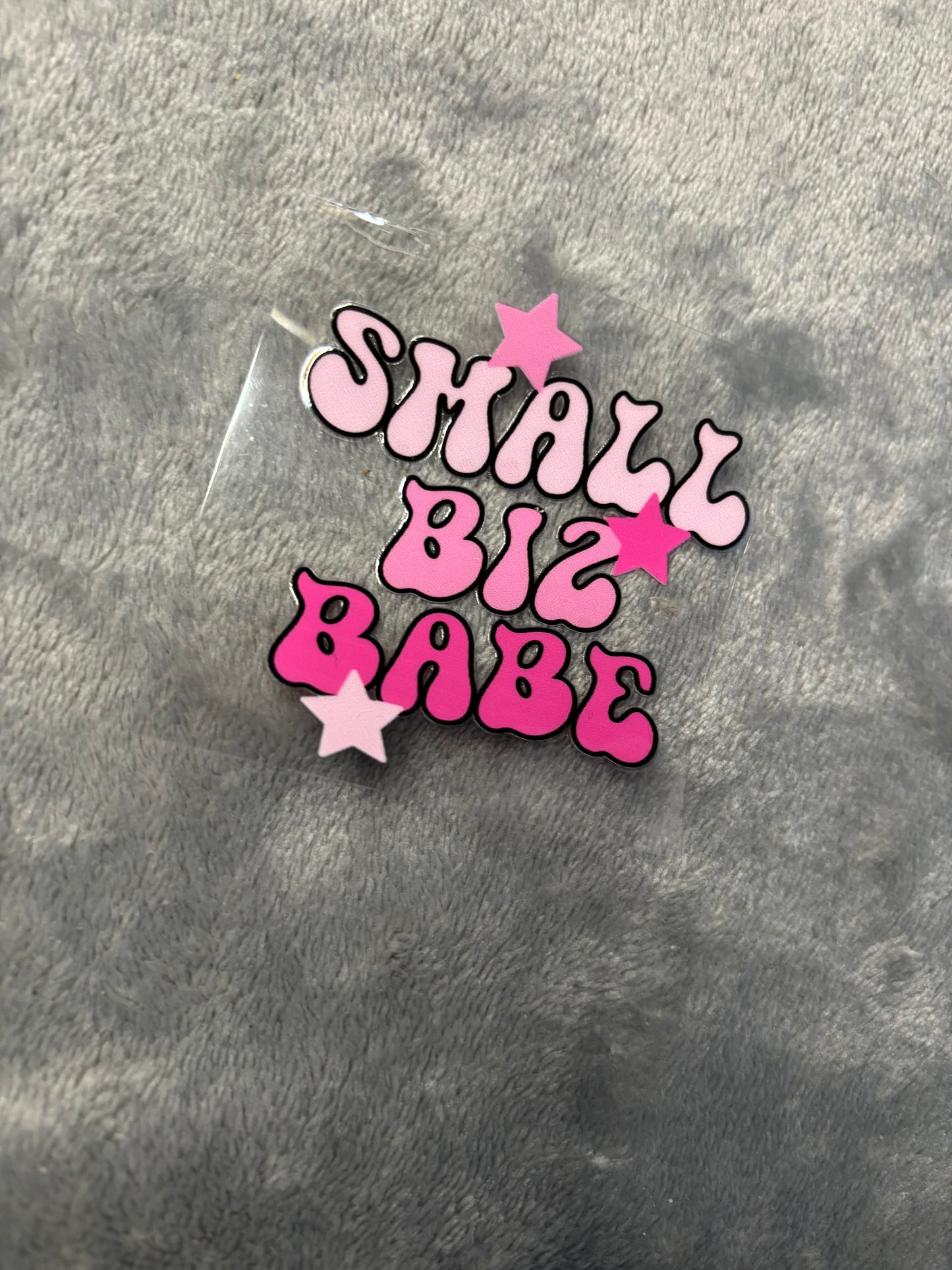 Small Biz Babe | UVDTF 3” Decal | Ready To Ship