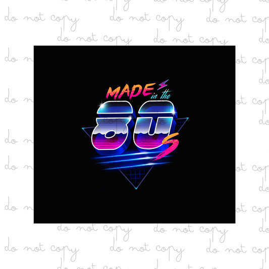 Made In The 80s | 20oz Tumbler Sublimation Wrap