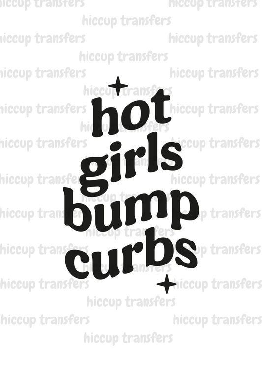 Hot girls bump curbs UVDTF Motel keyring transfer