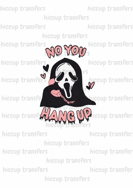You hang up DTF transfer