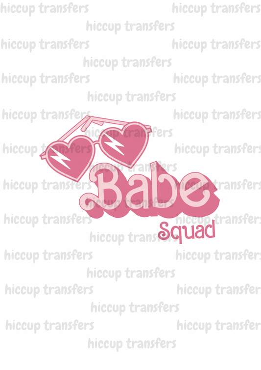 Babe squad DTF transfer
