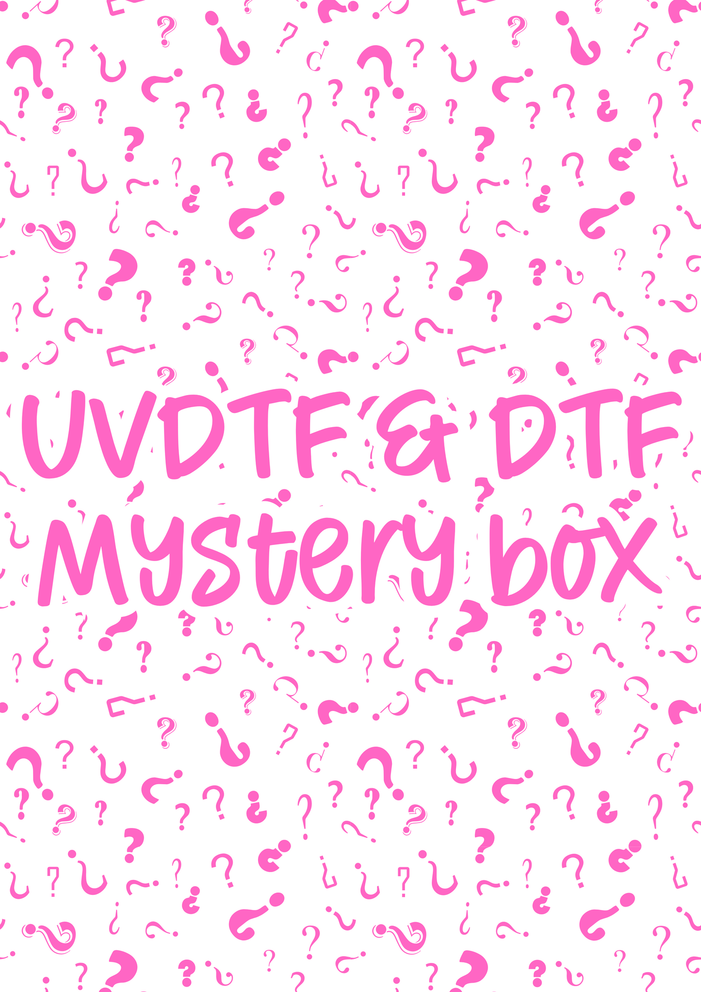 UVDTF & DTF Mystery Bundle