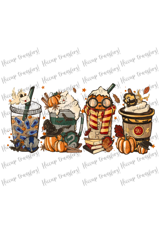 Wizards Halloween Cups UVDTF transfer