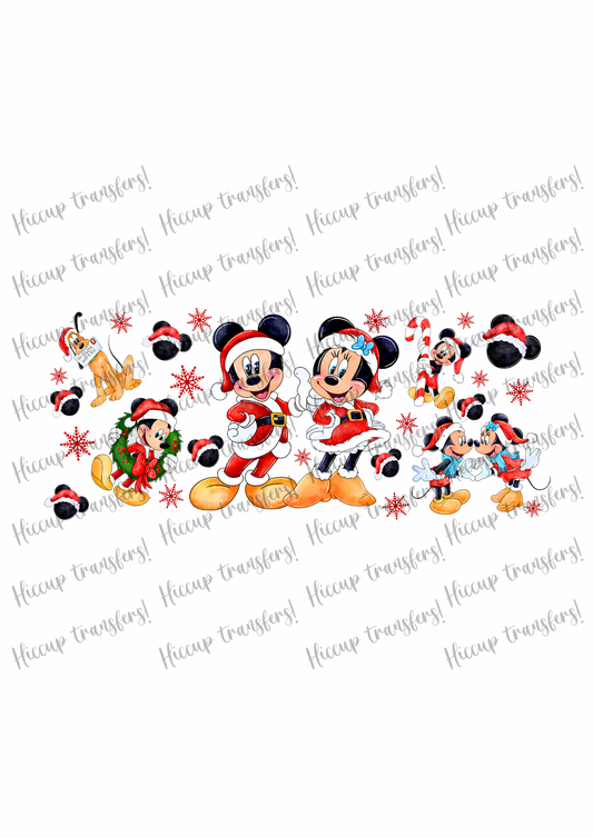 Christmas Mouse | 16oz Libbey Wrap