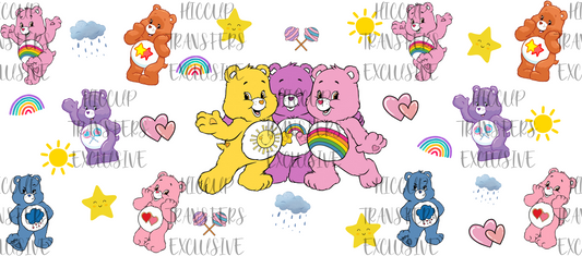 Pastel bears | 16oz Libbey Wrap | Hiccup Exclusive