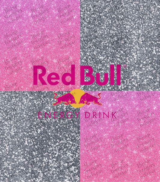 Pink Bull | 20oz Tumbler Sublimation Wrap | Hiccup Exclusive