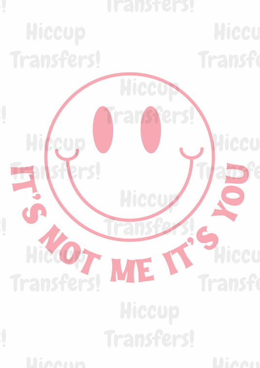 It’s not me, it’s you. | DTF transfer