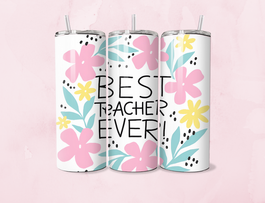 Teacher | 20oz Tumbler Sublimation Wrap