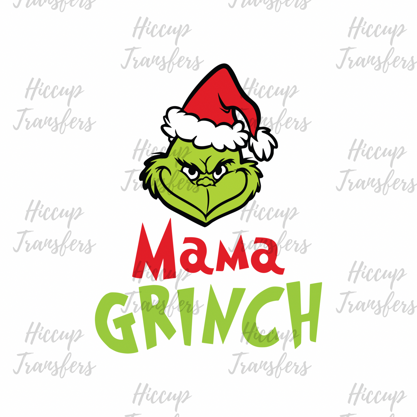 Mama 2.0 | DTF transfer | Green Christmas