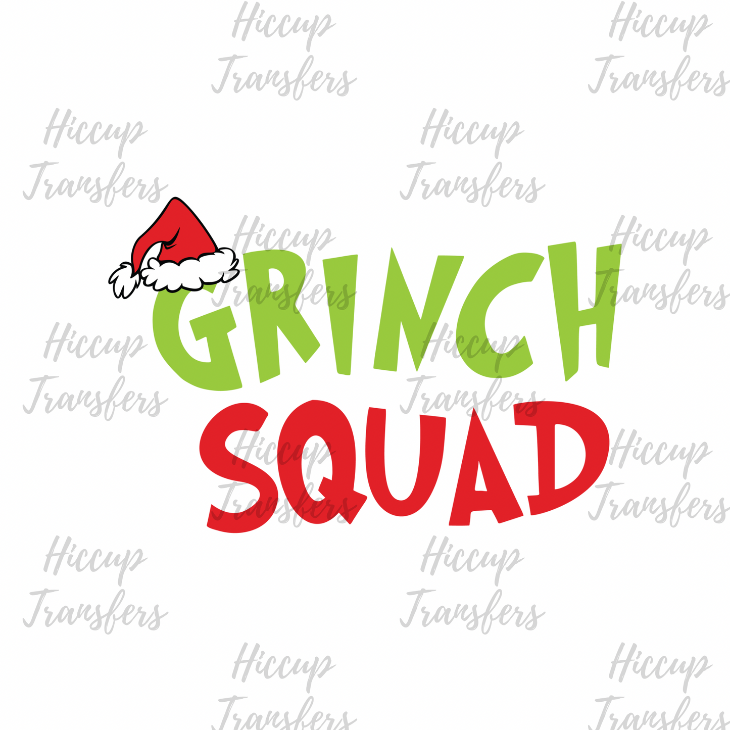 Squad 2.0 | DTF transfer | Green Christmas