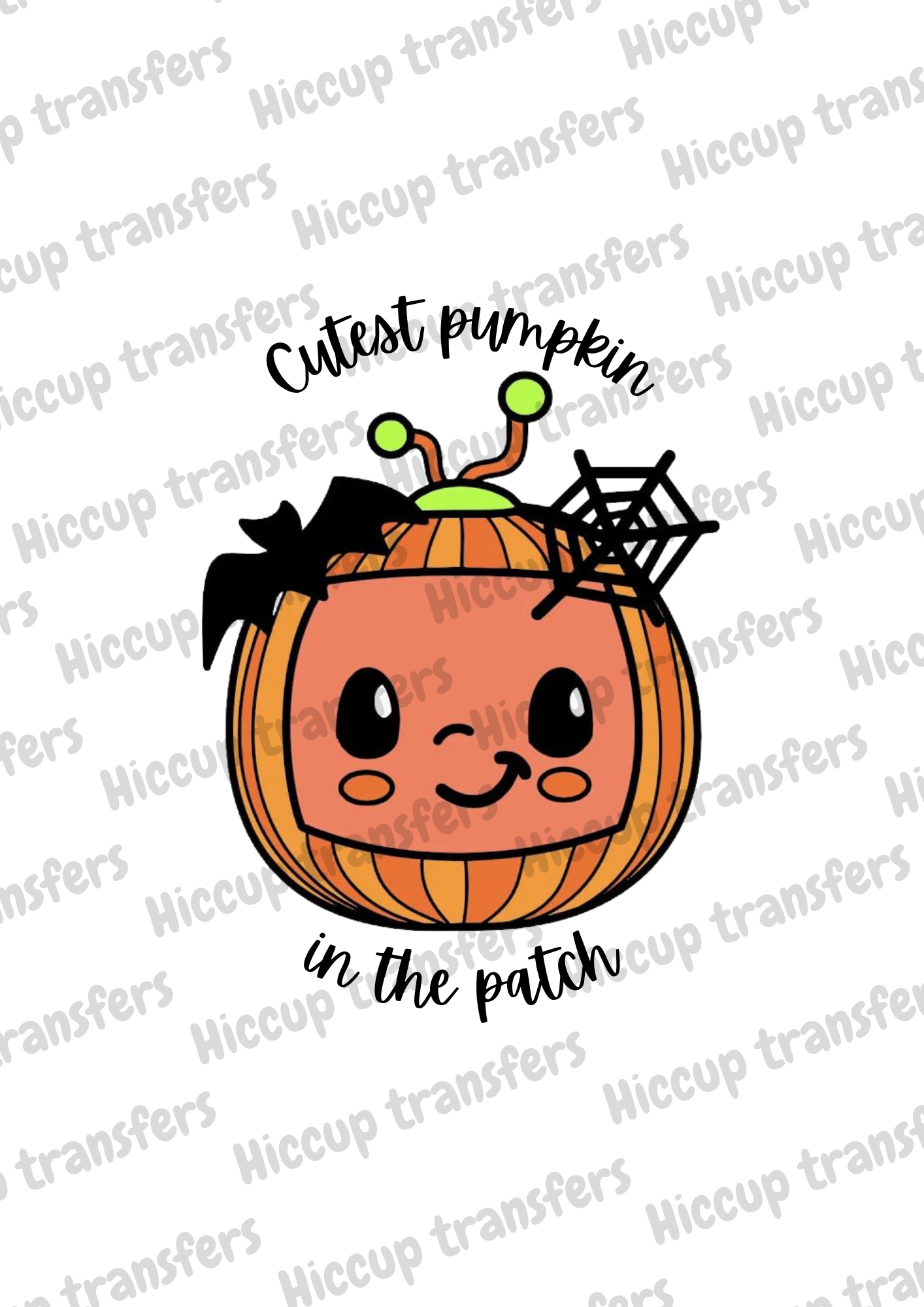 Coco Melon Cutest Pumpkin | DTF transfer