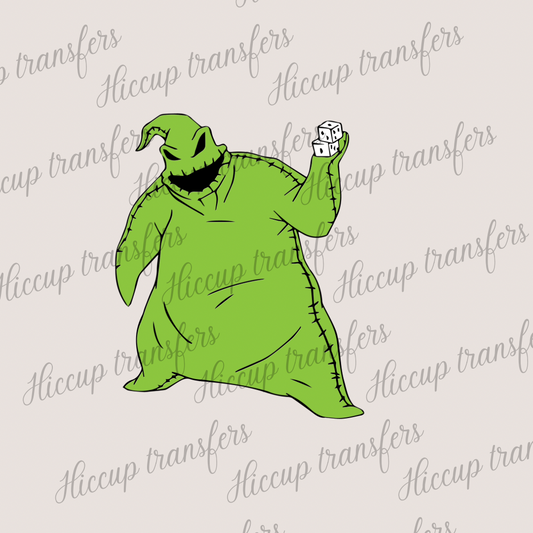 Oogie Boogie | DTF transfer | NBC Christmas
