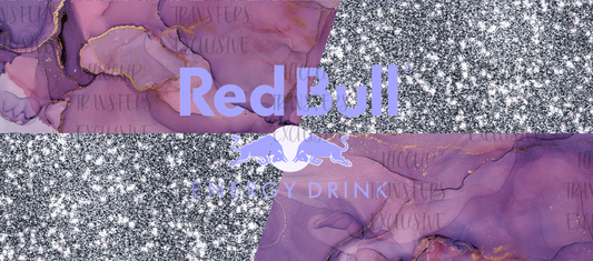 Purple Marble Glitter Red Bull | 16oz Libbey Wrap | Hiccup Exclusive